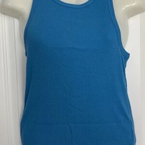 J. Crew Vibrant Blue Women's Tank Top